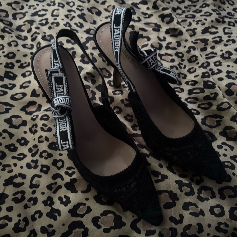 Dior Black Heels
